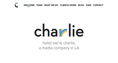 Desktop Screenshot of meetcharlie.com